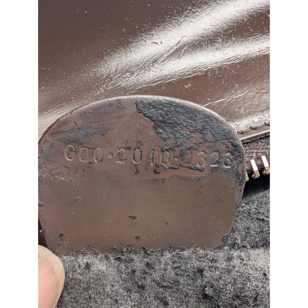 Authentic Vintage Gucci Tom Ford Era Bamboo Patent Leather Vanity Bag - Style 00 - Picture 4 of 11